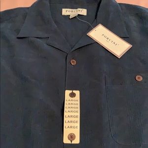 Men’s silk shirt